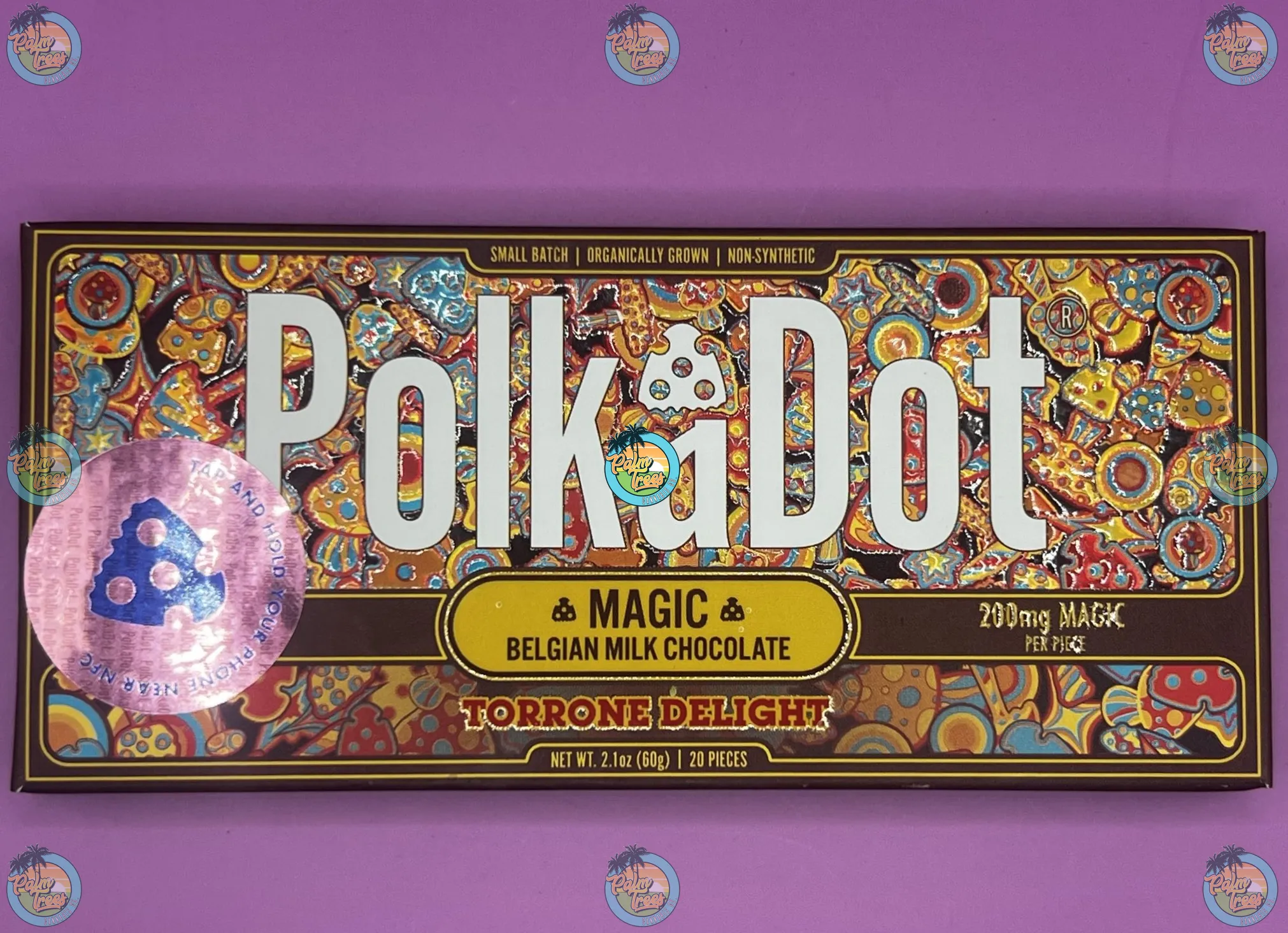 Indulge in the Unique Flavor of Polkadot Shroom Chocolate Bars